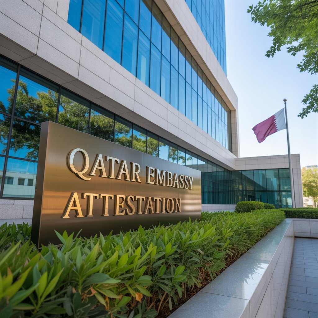 Qatar embassy attestation